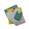 99 Kuku Handtuch-Set 4 Stück [aso] Handtücher, Handtuch, Taschentuch, Imabari, Bunt, Zweifarbig, (Sortiment 1) ss-kt270-h4-as1