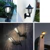 Solarleuchten für den Außenbereich, Retro-Laterne, sechseckige Solarleuchten, LED-Solarleuchte, Wandleuchte, Solarstrahler, Gartendekorationen