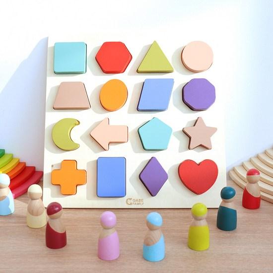 Gabe Family Talk Talk Shape Puzzle KS4109 — фото 4