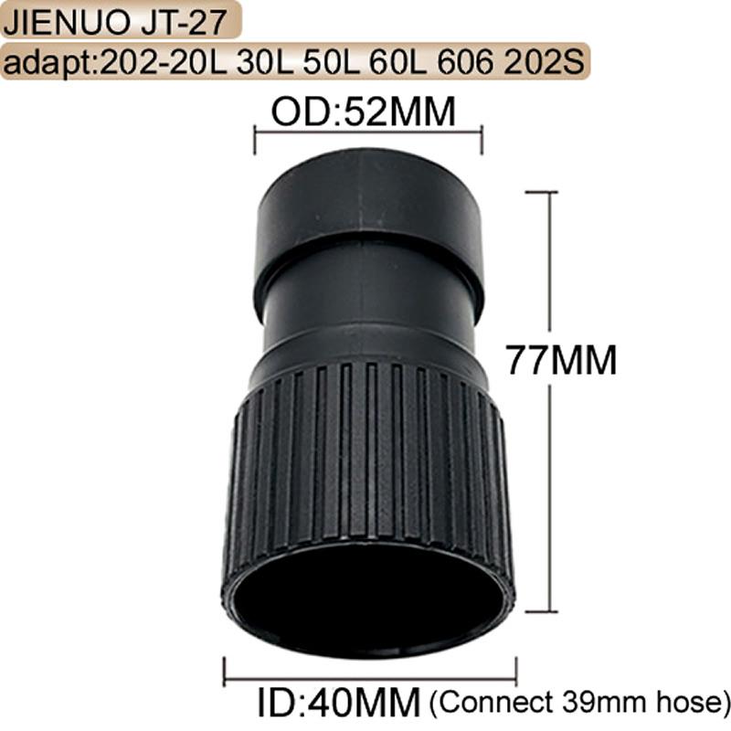 Vacuum Cleaner Hose Hose Connector Connecting Pipe Adapter Handle For Thread Hose 39mm 48mm Jienuo JT 09 10 Vacuum Cleaner Parts