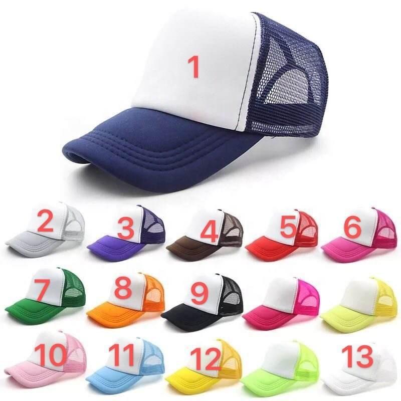Promotional Trucker Caps Printing LOGO Front Material Polyester with Sponge,back Mesh Snapback Trucker Cap One Size