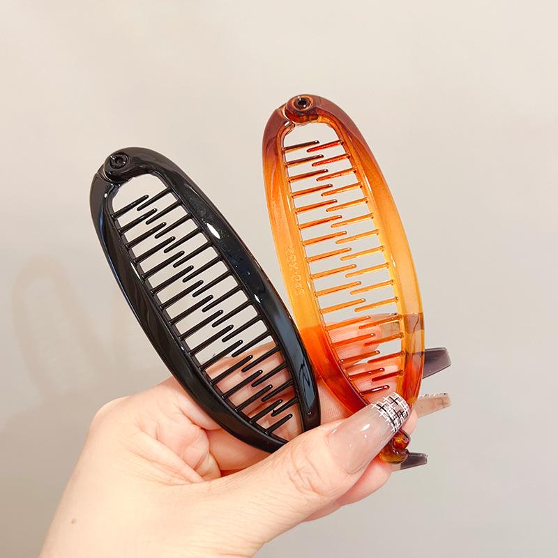 Cross Border Hair Clip: Comb, Ponytail, Bun & Banana Clip Tool