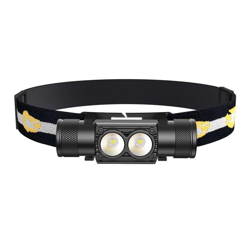 Rechargeable Waterproof LED Headlamp for Camping, Fishing, and Cycling