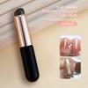 Silikonový štětec na nehty Opakovaně použitelný aplikátor Tyčinka Chromový pigmentový prach nanášení přechodového stínovacího pera Easy-Daub Powder Nail Art Tool