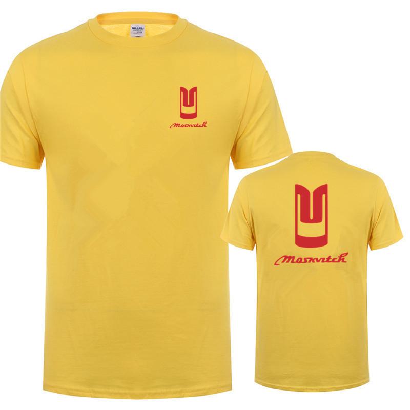 Moskvich T Shirt Summer Unisex Short Sleeve Cotton Tshirts Unisex Tops Tee Lh491