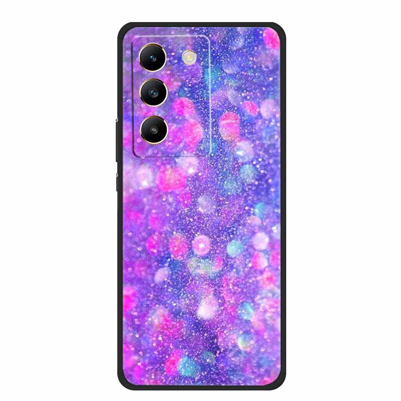 Phone Case For Vivo V30 Lite 4G Back Cover Case Shockproof Black Silicone Soft Funda For Vivo V30 Lite Case 6.67" V 30 Lite Capa