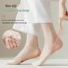 Langsha Women's Breathable Anti-Slip Half-Palm Invisible Liner Socks