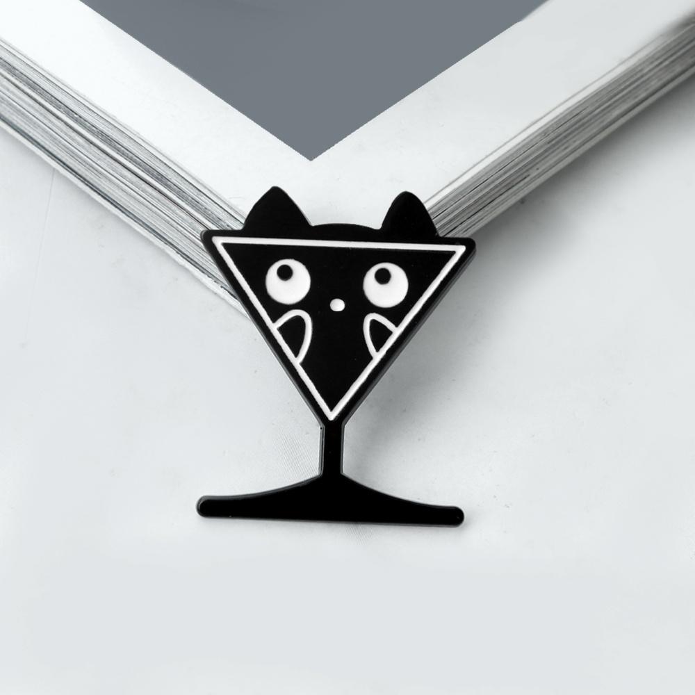 Cartoon Creative Black Cat Enamel Pins Cute Liquid Cat Series Brooches Emblem Clothes Accessories Jewelry Gifts for Kids Friends