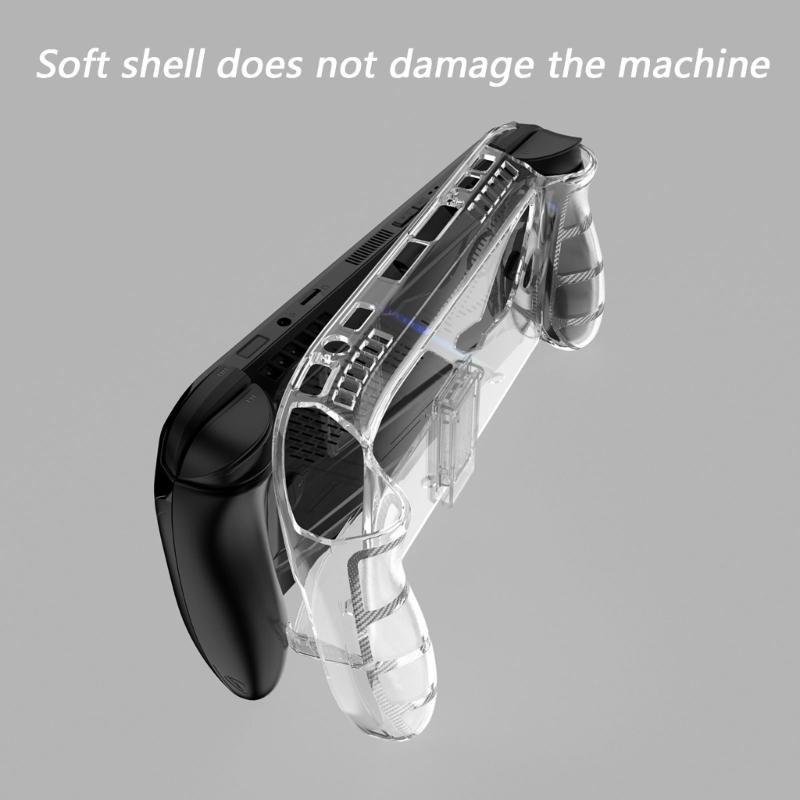 Protector Cover Scratchproof Transparent TPU Shell for Rog X Console Sleeve Gamepad Housing Gaming Accessory