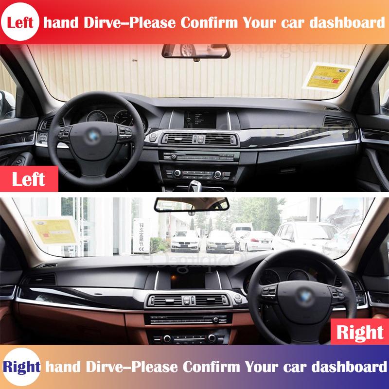 for BMW 5 Series F10 2010~2016 with HUD Anti-Slip Mat Dashboard Cover Pad Sunshade Dashmat Car Accessories 2015 2014 2013 2012