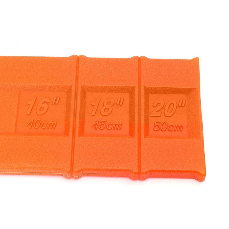16'' 18'' 20'' Orange Kettensäge Bar Abdeckung Scheide Universal Guide Platte