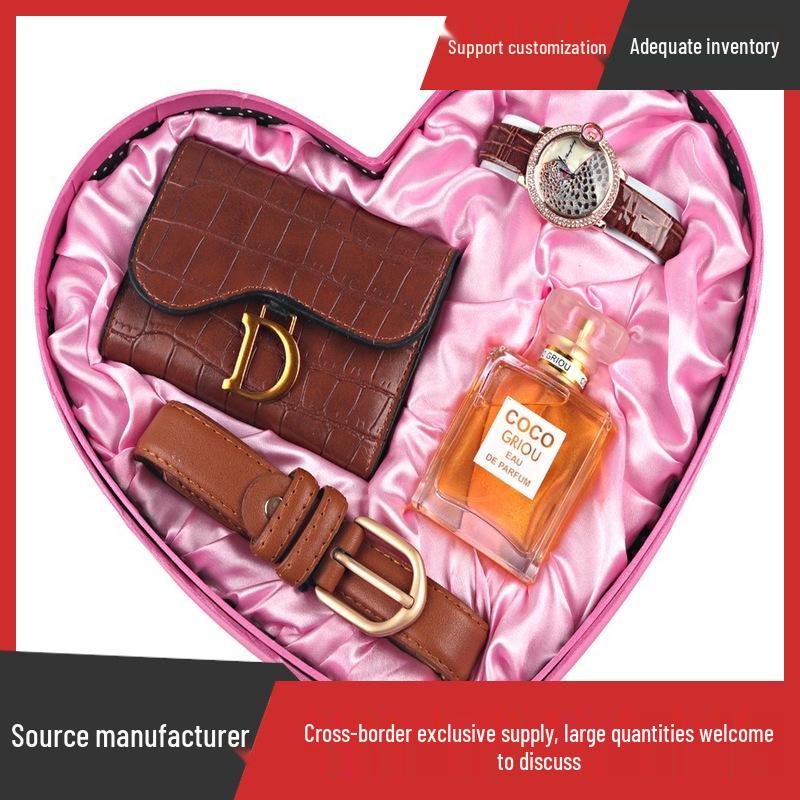 Women's Fashion Quartz Watch Gift Set - Perfect for Birthdays for Girlfriends and Family