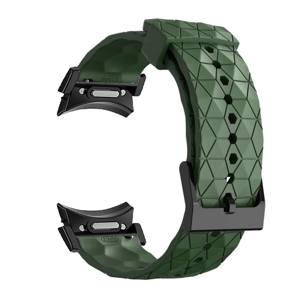 No Gaps Silicone Strap For Samsung Galaxy Watch 4 6 Classic 47mm 43mm 42 46mm Quick Release Fit Band Galaxy Watch 6 5 4 5 Pro 45 40 44mm