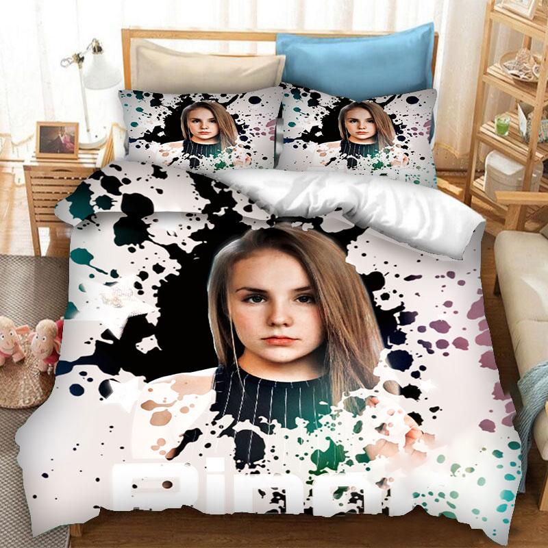 Piper Rockelle Bedding Set Boys Girls Twin Queen Size Duvet Cover Pillowcase Bed Kids Adult Fashion Home Textileextile