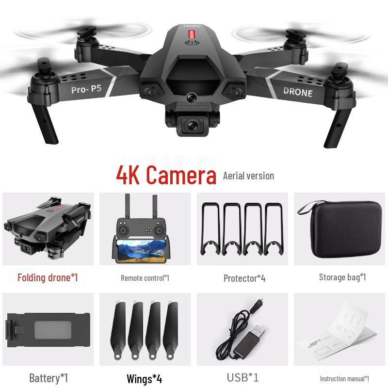 E88 Mini Foldable Brushless Drone with Optical Flow & Remote Control for Aerial Photography