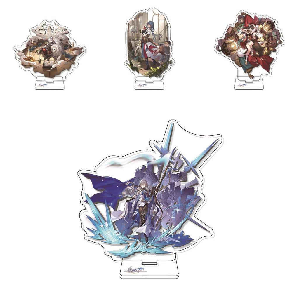 Benghuai Starry Sky Railway Acrylic Standees Collect Your Favorite Characters Today!