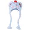 Korean Style Ear Protection Hat Cartoon Plush Pullover Hats Plush Earmuffs Cap  Cycling Riding