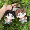 12cm/4.72in Anime Ackerman Stuffed Doll Plush Keychains Pendant Peripherals Accessories Cotton Collectible Decoration Stitch Toy