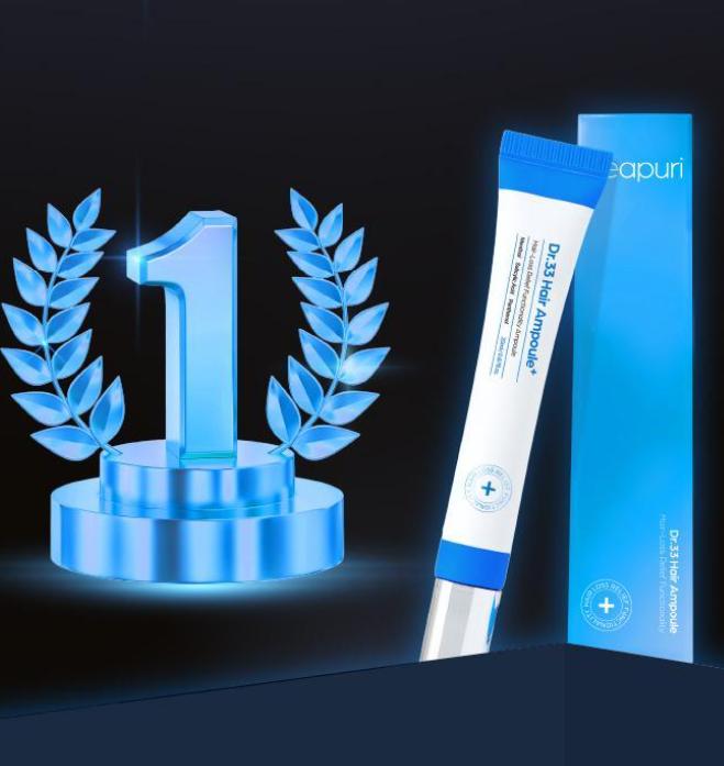 Seapuri Dr.33 Hair Loss Care Ampoule 20ml – Anti Hair Loss Scalp Treatment from Korea