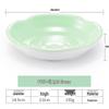 Imitation Porcelain Melamine Dipping and Snack Dish for Restaurants