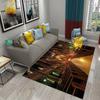 3D Religion Church Carpet Holiday Home Prayer Decor Living Room Bedroom Balcony Non-Slip Floor Mat