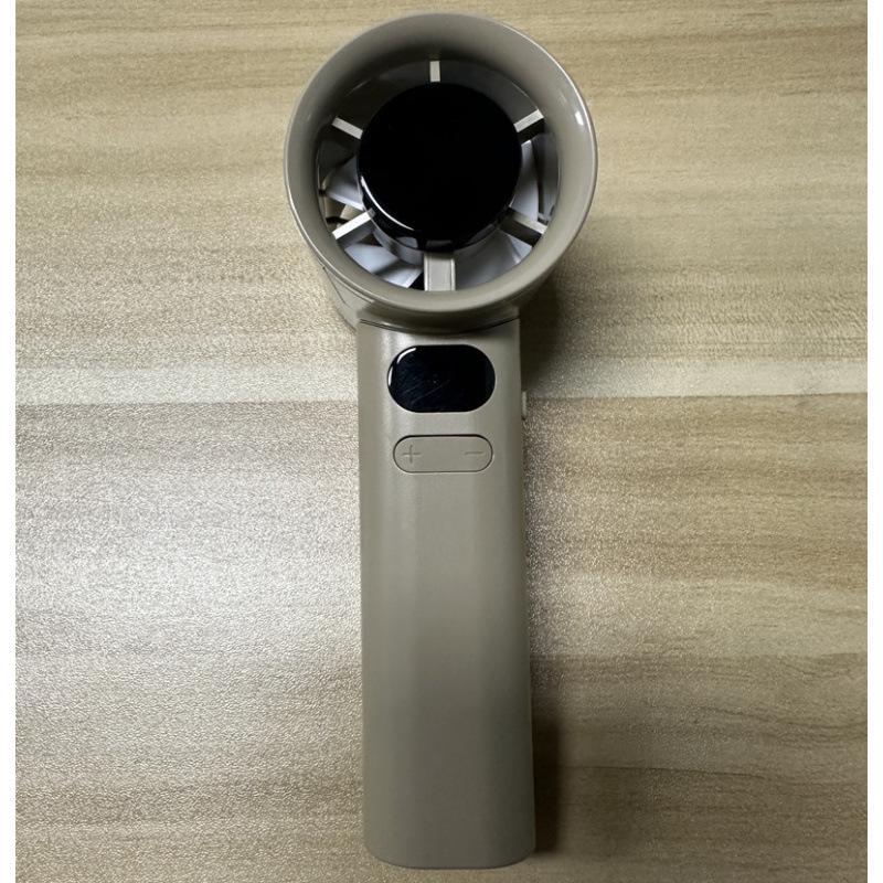 

Portable USB Handheld Bladeless Fan M11: High-Speed 120 Gears Mini Turbine Fan 160*58*55.5mm золотий