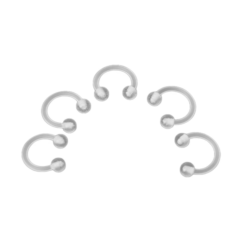 5 Stück Ätherisches Öl Nasenringe Hautstraffung Verbesserung des Stoffwechsels Körperformung Nasaler Diffusor