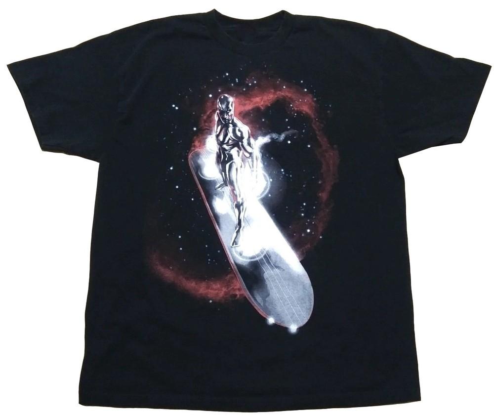 

Rare NEW Mad Engine Marvel Silver Surfer T-Shirt Size S-5XL Reprint Unisex T-Shirt XXXXL