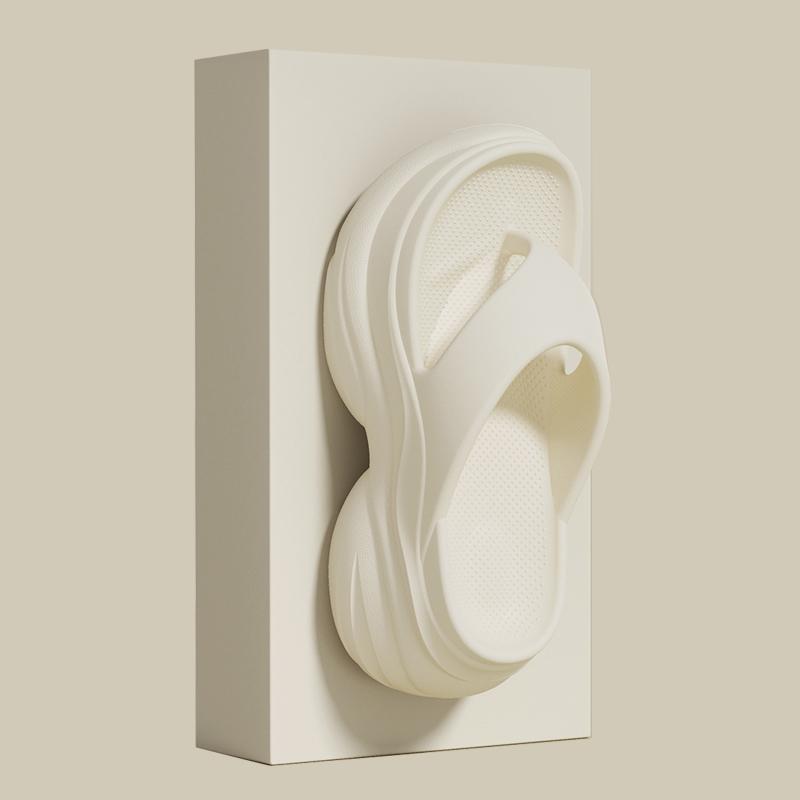 Chanclas de Plataforma con Clip para Dedos de Mujer Verano Ligeras Suela Suave Zapatillas EVA para Mujer Suela Gruesa Antideslizantes Zapatos de Playa Slides