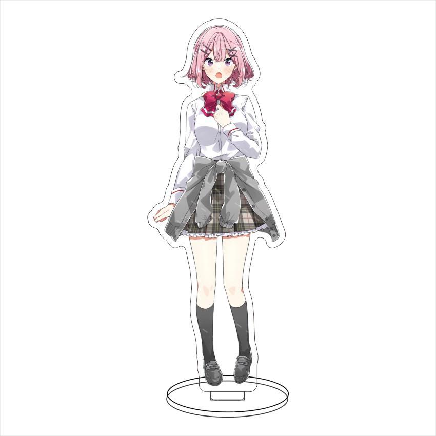 Anime Watashi Ga Koibito Ni Nareru Wakenaijan, Muri Janakatta! Acrylic Stand Model Plate Holder Birthday Prop Fans Gifts