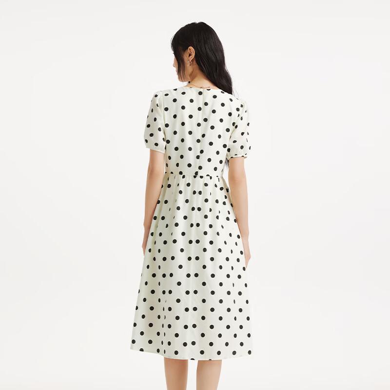 Hotwind Women's 2026 Summer Polka Dot Wrap Dress