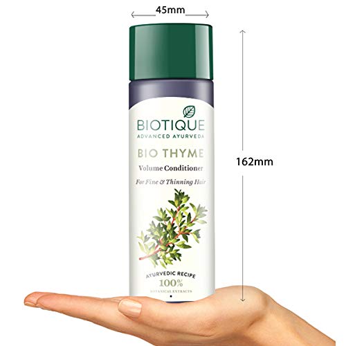 Biotique Bio Thyme Volume Conditioner for Fine & Thinning Hair 200ml (Pack of 1)