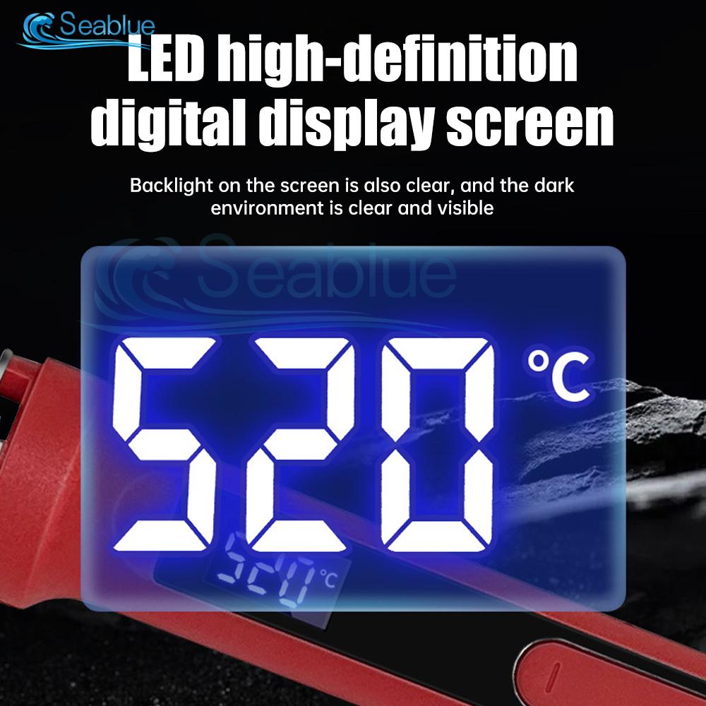 Adjustable Temperature Electric Soldering Iron 220V 110V 100W Multifunctional Welding Solder Rework Station Heat Repair Tools