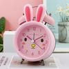 Alarm Clock for Children Ringing Cartoon Animation Cute Creative Bunny Ears Bunny Children Alarm Clock