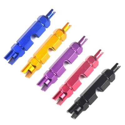 Valves Cores Remover Valves Extender Tire Repair Tool for Schrader and Presta Valves Easy Inner Tube Maintenances Tool