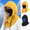 Ski Face Cover Cycling Masque Scarf Headgear Fleece Hood Neck Warmer Ski Masque Windproof Winter Face Cover