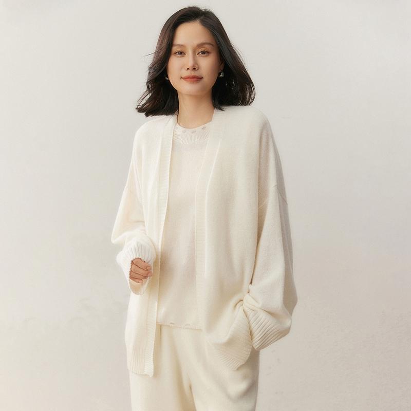 Qinghe 100% Pure Cashmere Women's Sweater - Ultra Soft Luxury Winter Pullover