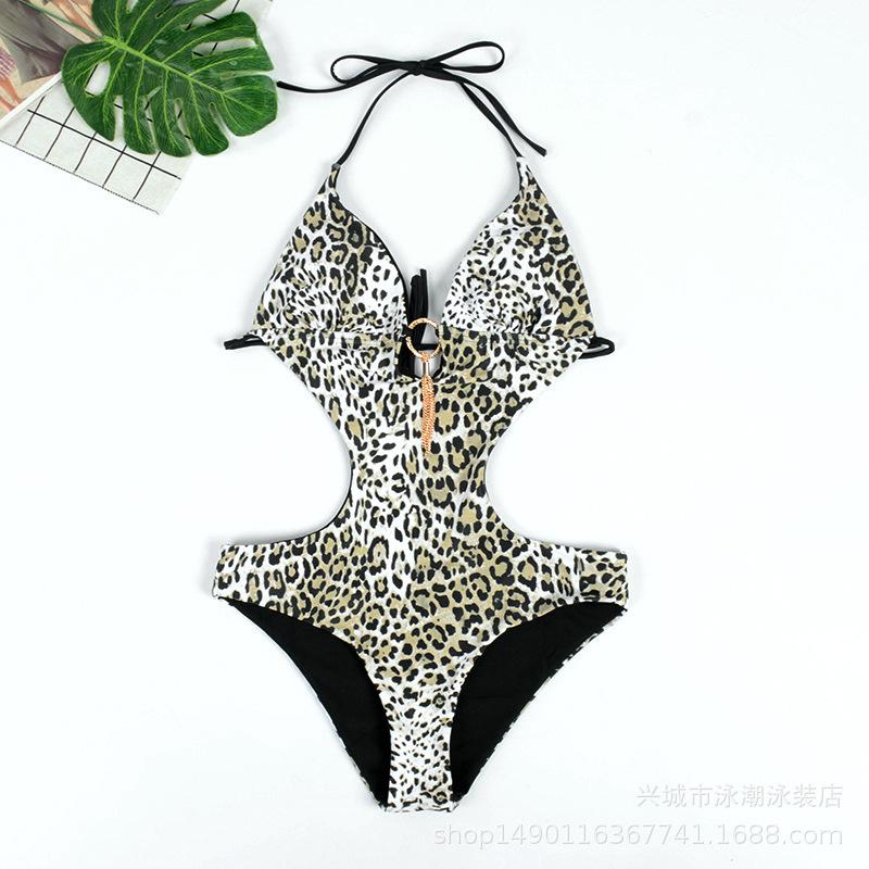 Jednodílné bikiny bez zad s krytím bříška, zeštíhlující jednodílné plavky pro ženy