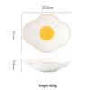 Abay Sunflower Hand-painted Underglaze Ceramic Fish Plate