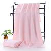 Pure Cotton Plain Water Cube Bath Towel 70 * 140 Thickened Cotton Bath Towel Gift Printing Embroidery