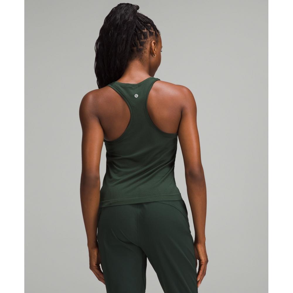 Lululemon Swiftly Tech Racerback Tank Top 2.0  Waist Length Legacy Green Legacy Green