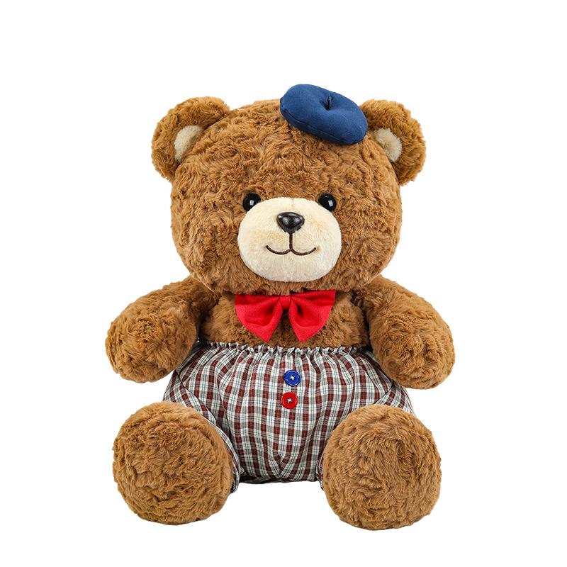 New Doll Plush Toy Clothing Bear Doll Cartoon Teddy Bear Doll Doll