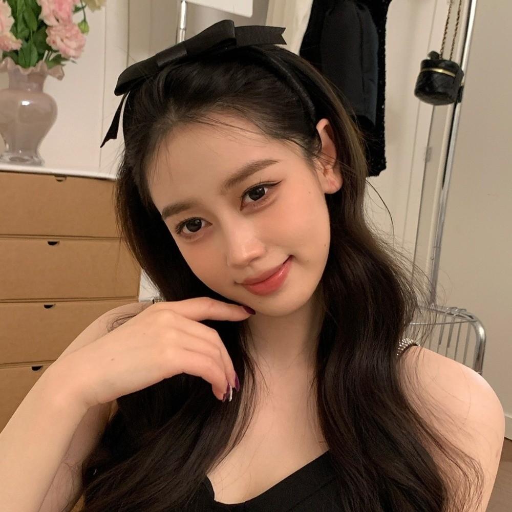 Thin Balletcore Hair Band Non-Slip Women Hairband Sweet Bow Headband  Hair Accessories