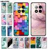 For Xiaomi Redmi Note 14 Pro 5G Case Marble Black Silicone TPU Soft Cover for Redmi Note 14 Pro+ Plus 5G / Note14 5G Cool Covers