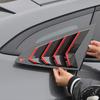 DinCh 2pcs Rear Triangular Window Decorative Shutters Louvers Spoiler Panel For Changan UNIV UNI-V -2026
