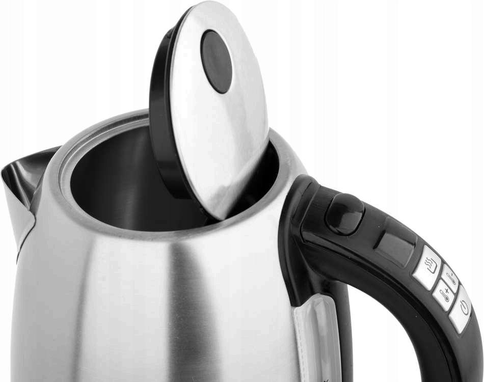Electric Kettle 1.7L with Temperature Control in the Handle