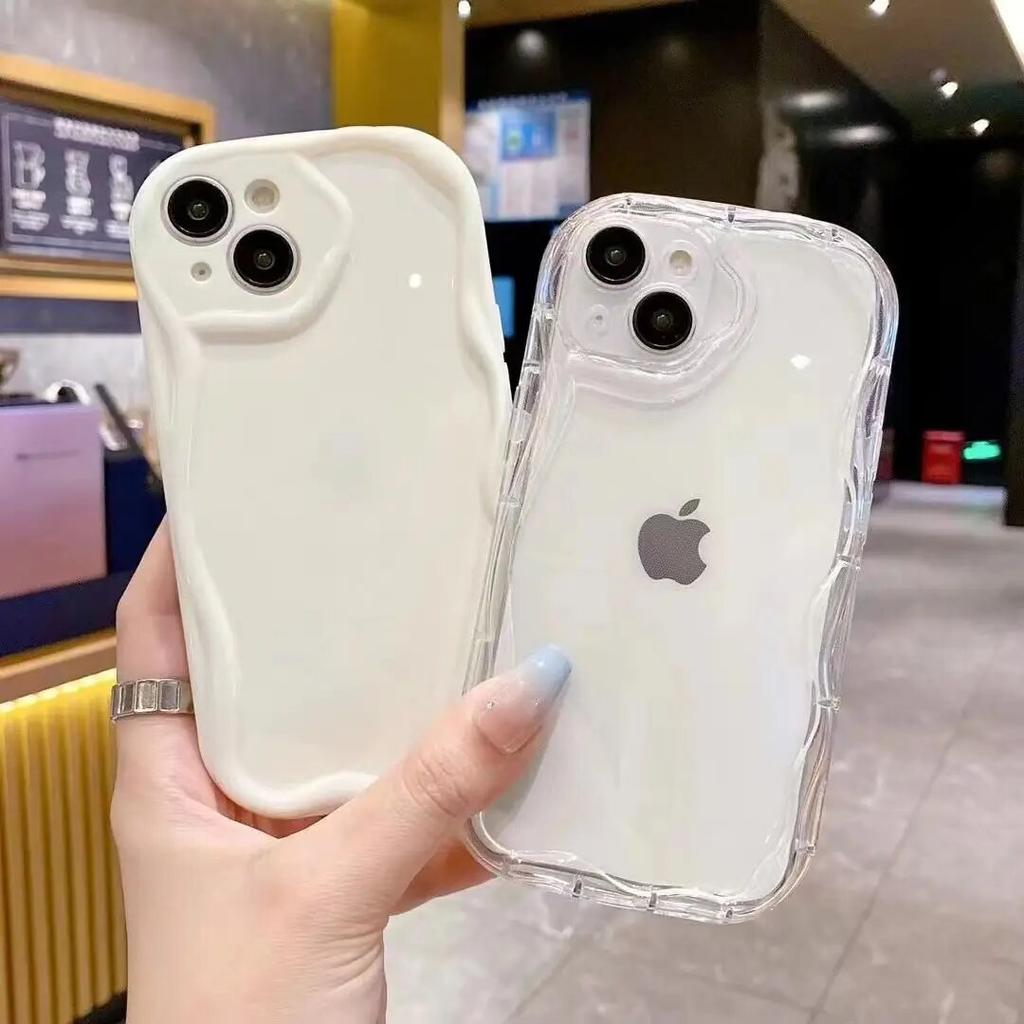 Miękkie etui na telefon Wave do iPhone'a 13 Pro Max etui na iPhone'a 14 11 12 15 Pro Max XR XS Max SE 2020 7 8 Plus odporne na wstrząsy silikonowe etui