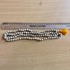 8 mm tondo 108+1 Perla Indiana TULSI Tulasi Basilico Santo Vaishnav Iskcon Japa Jaap Mala Rosario Yoga Preghiera Guarigione Meditazione