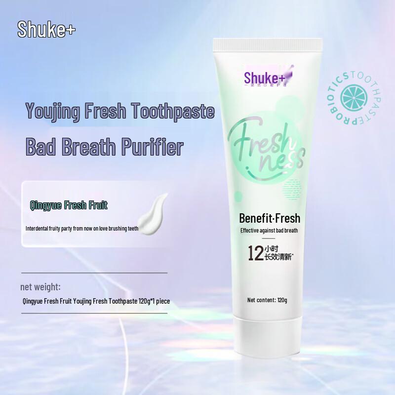 Saky Yoojet Probiotic Fresh Fruit Toothpaste - Twin Pack