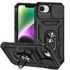 For iphone 16e Case Military Grade Bumpers Ring Cover For iphone 16e 16e iphone16e 2025 Slide Camera Lens Protector Armor Case